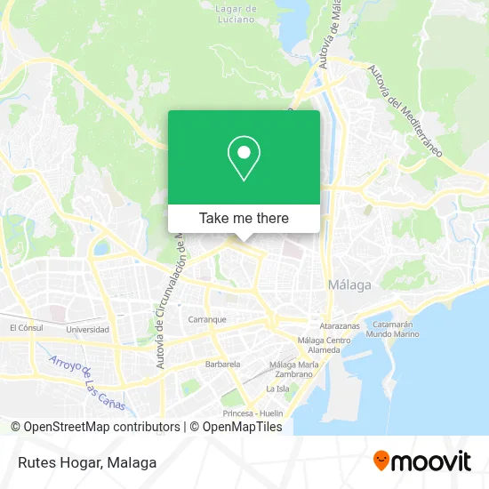 Rutes Hogar map