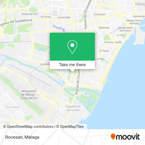 Rocesan map