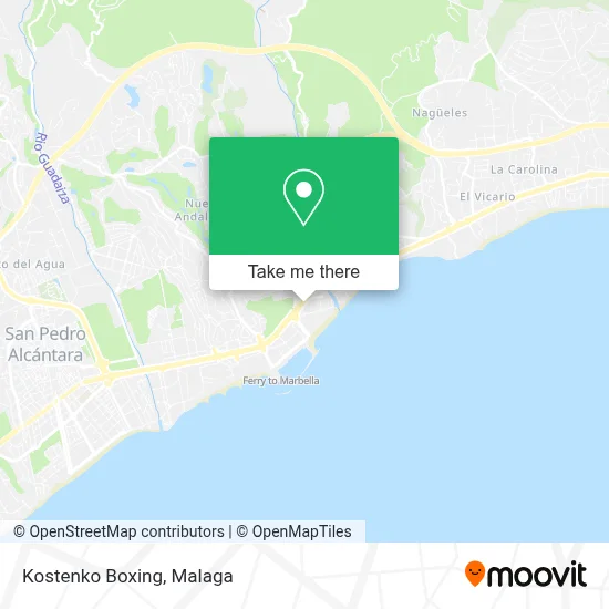 Kostenko Boxing map