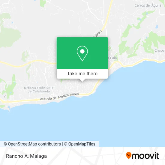 Rancho A map