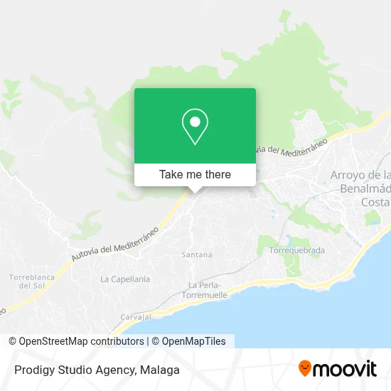Prodigy Studio Agency map