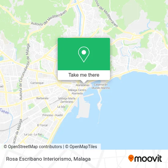 Rosa Escribano Interiorismo map