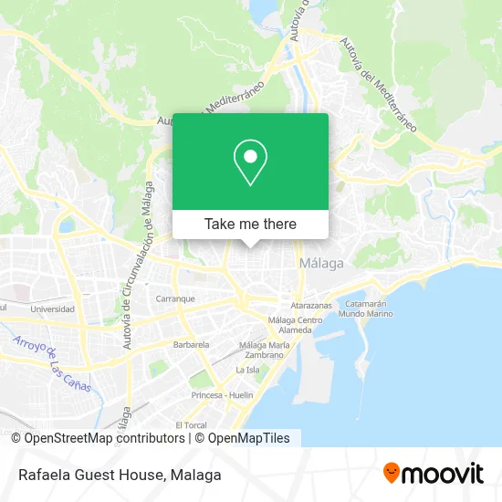 Rafaela Guest House map