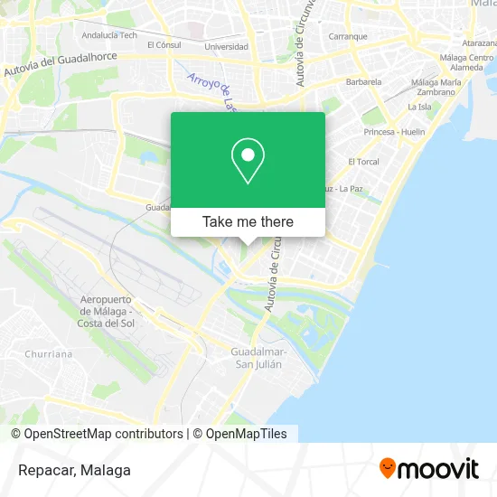 Repacar map