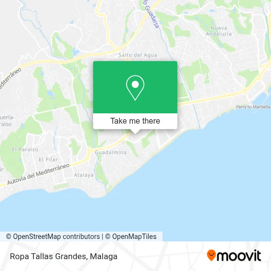 Ropa Tallas Grandes map