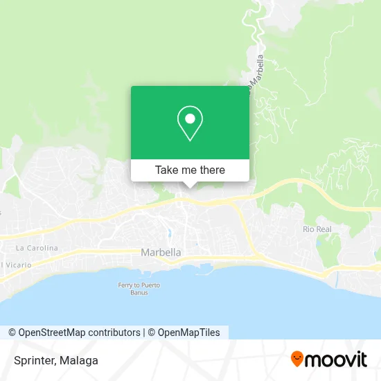 Sprinter map