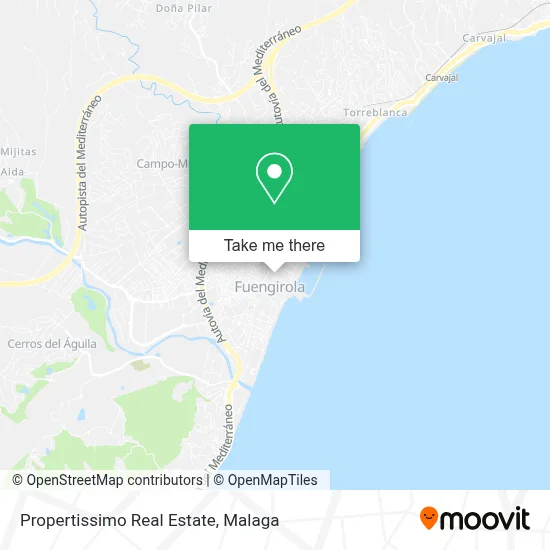 Propertissimo Real Estate map