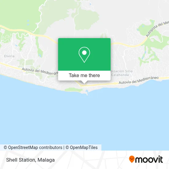 Station Shell map