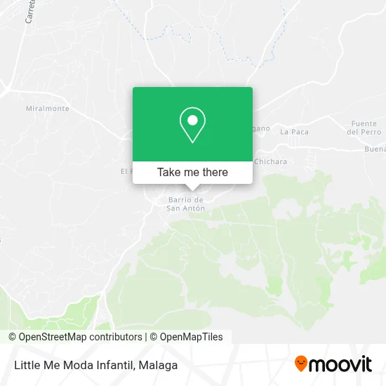Little Me Moda Infantil map