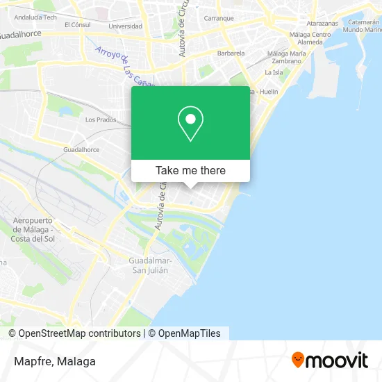 Mapfre map