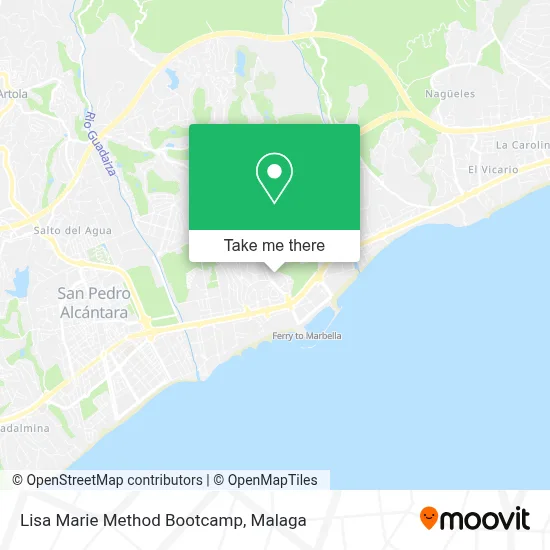 Lisa Marie Method Bootcamp map