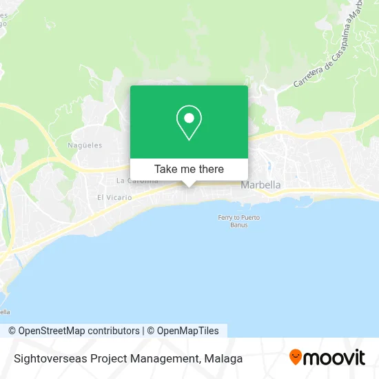 Sightoverseas Project Management map