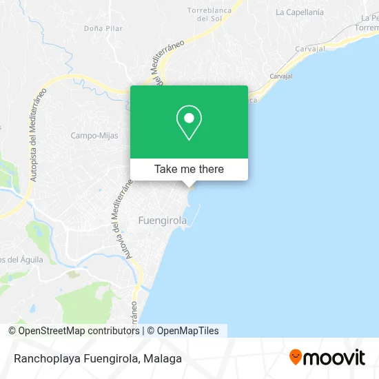 Ranchoplaya Fuengirola map