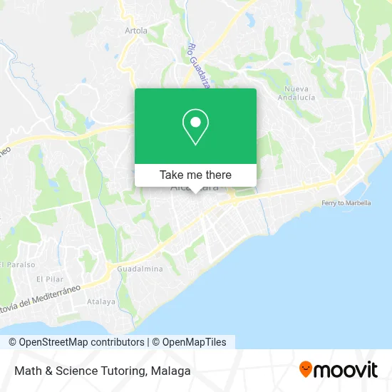 Math & Science Tutoring map