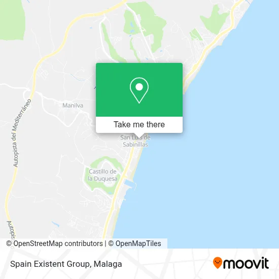 Spain Existent Group map