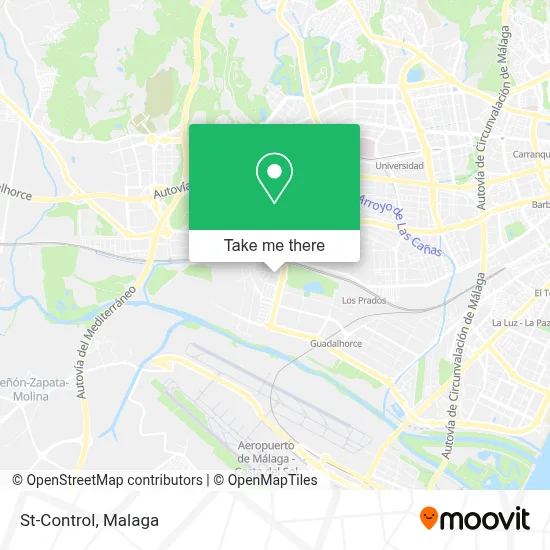 St-Control map