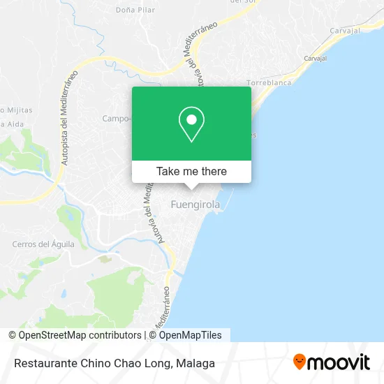 Restaurante Chino Chao Long map