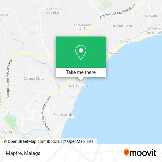 Mapfre map