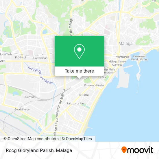 Rccg Gloryland Parish map