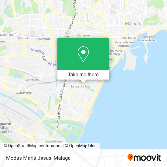 Modas Maria Jesus map