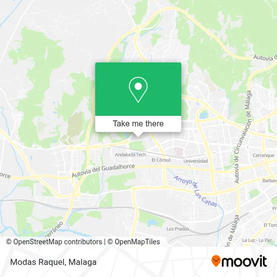 Modas Raquel map