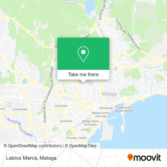 Labios Marca map