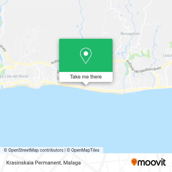 Krasinskaia Permanent map