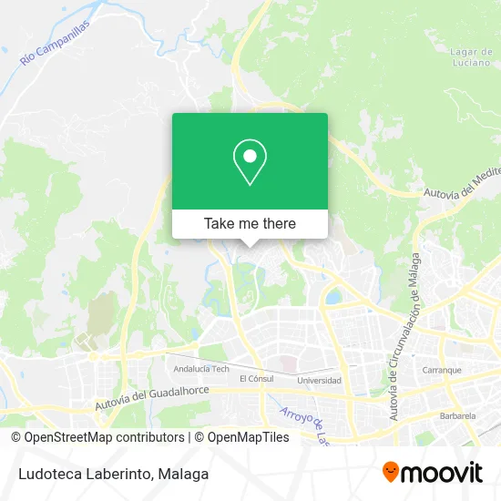 Ludoteca Laberinto map