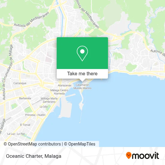 Oceanic Charter map