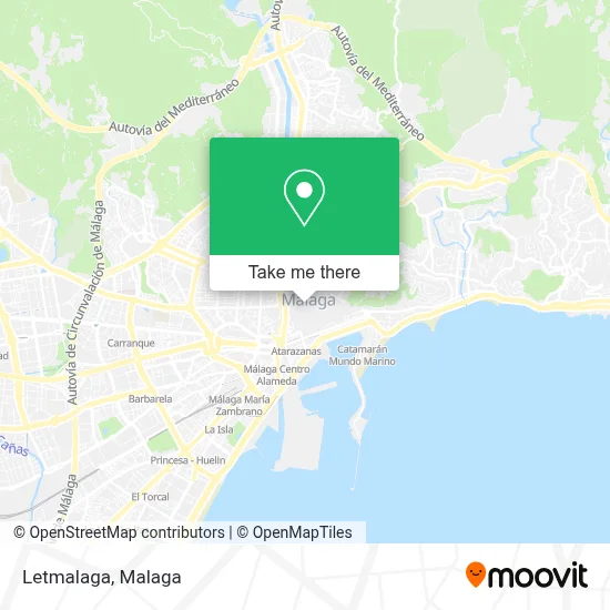 Letmalaga map