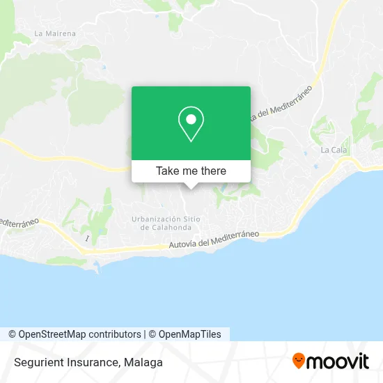Segurient Insurance map
