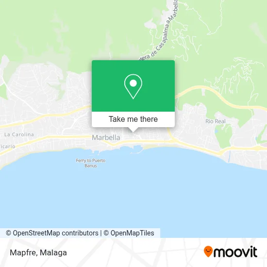 Mapfre map