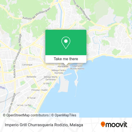 Imperio Grill Churrasquería Rodízio map