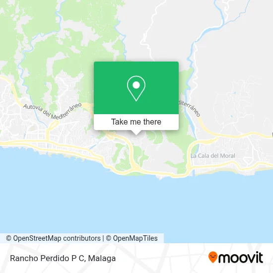 Rancho Perdido P C map