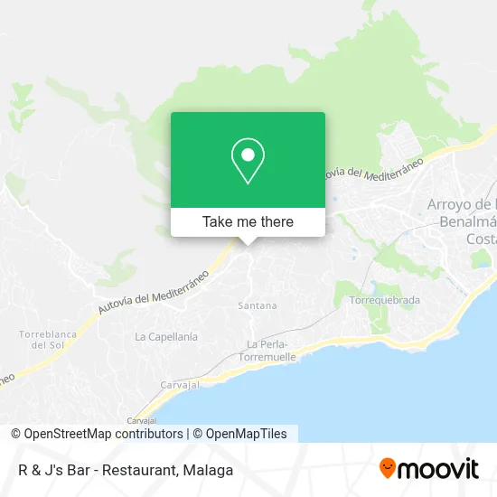 R & J's Bar - Restaurant map