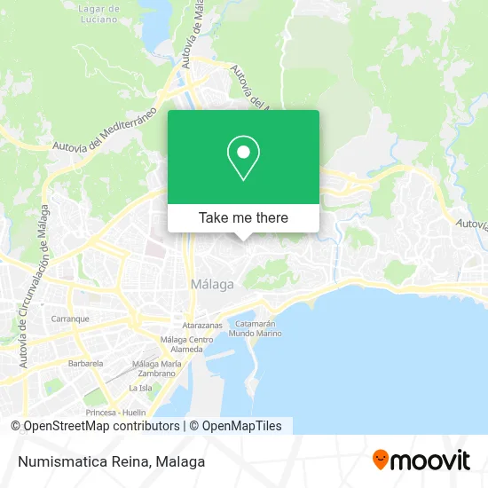 Numismatica Reina map
