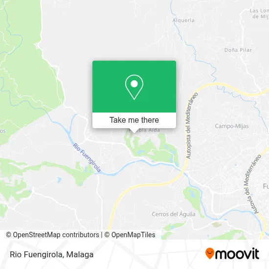 mapa Rio Fuengirola