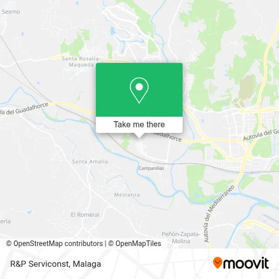 R&P Serviconst map