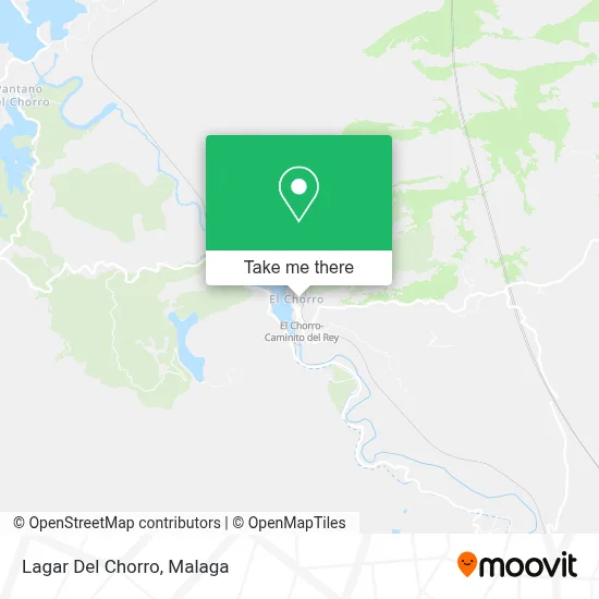 Lagar Del Chorro map