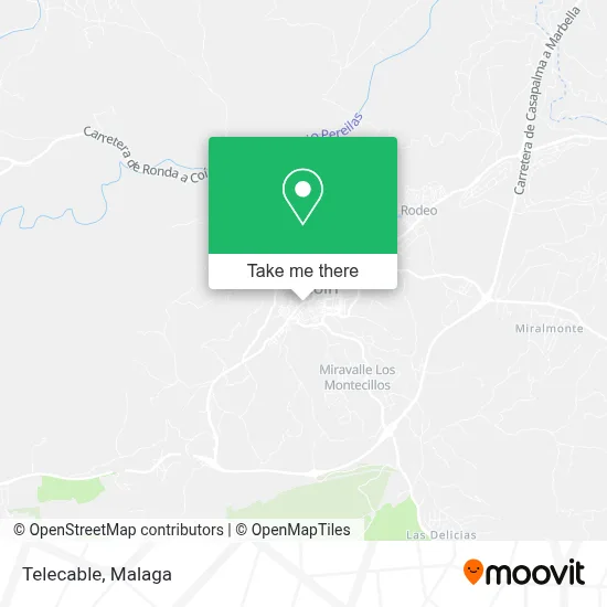 Telecable map