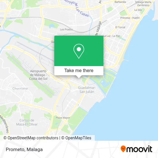 Prometo map