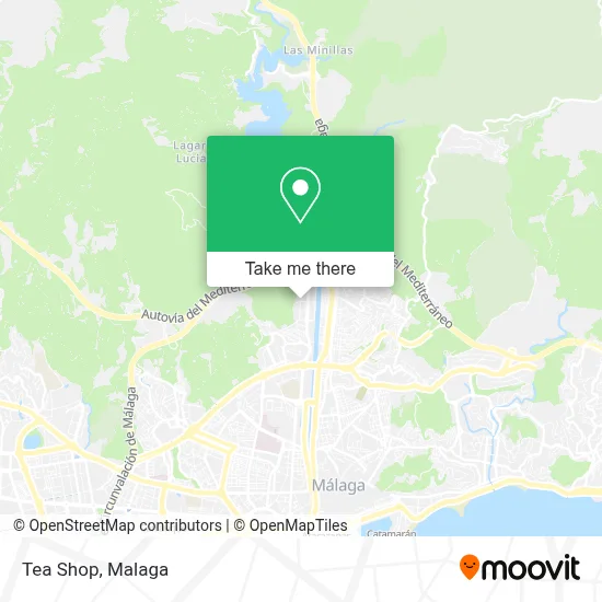 Tea Shop map
