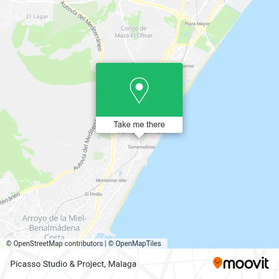 Picasso Studio & Project map