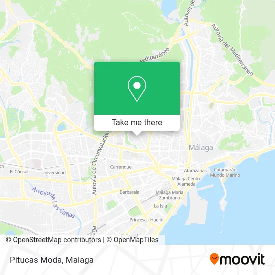 Pitucas Moda map