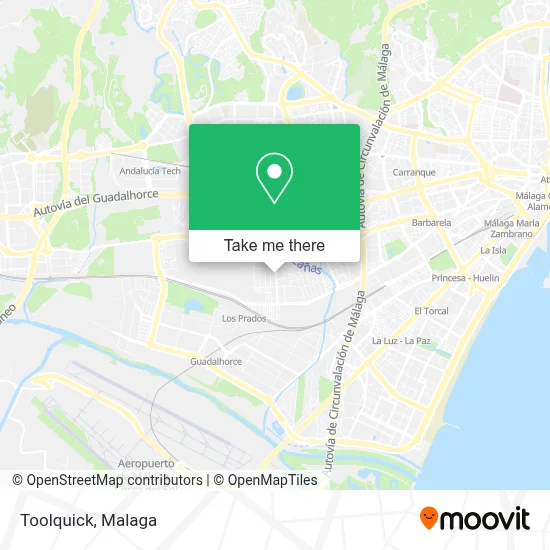 Toolquick map
