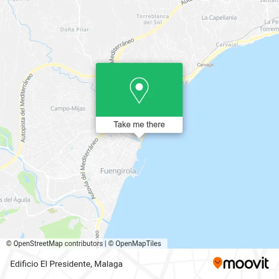 Edificio El Presidente map
