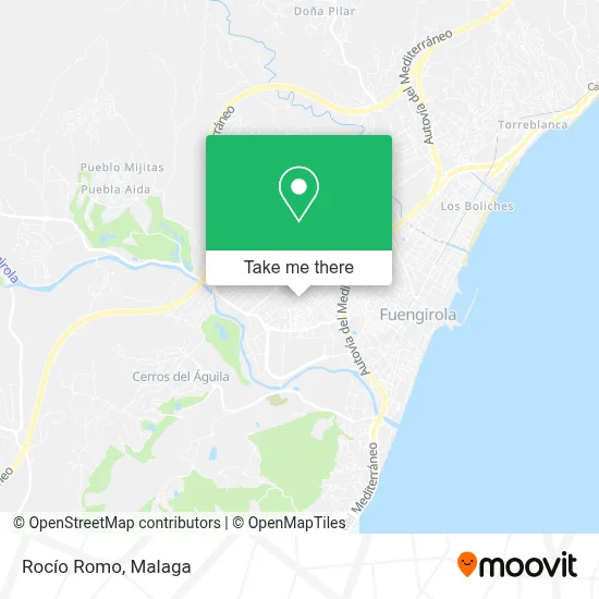 Rocío Romo map