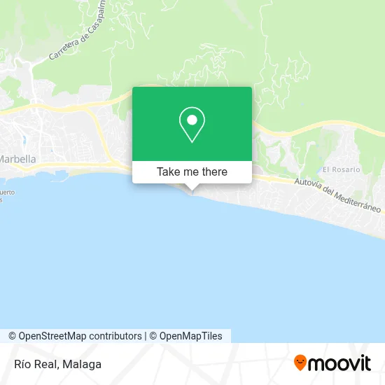 Río Real map