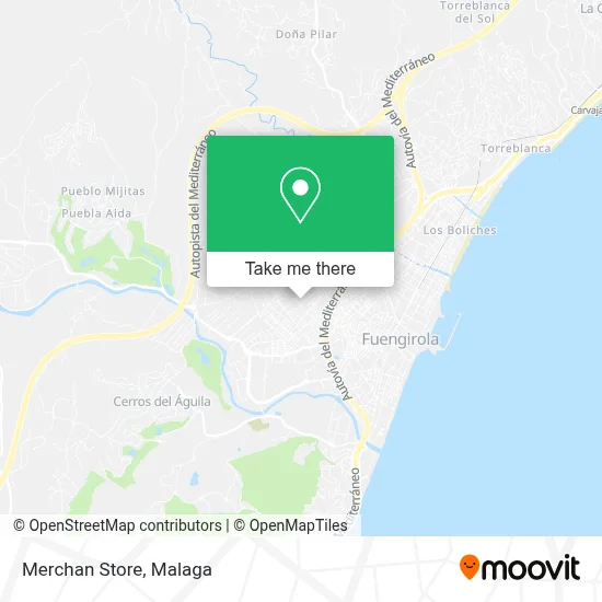 Merchan Store map