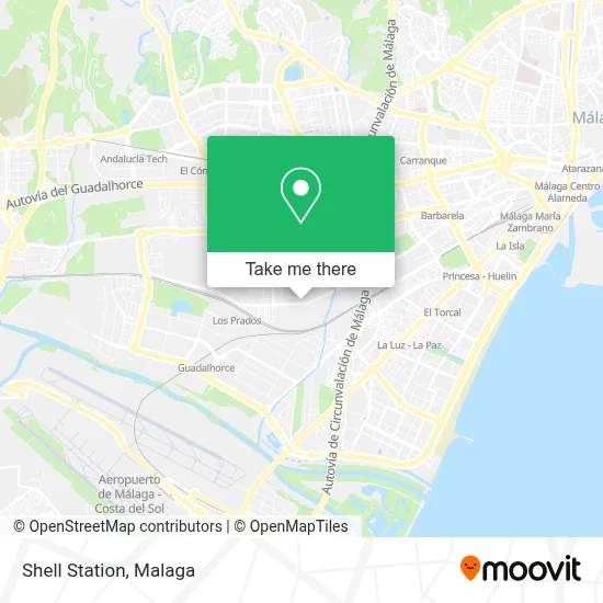 Station Shell map